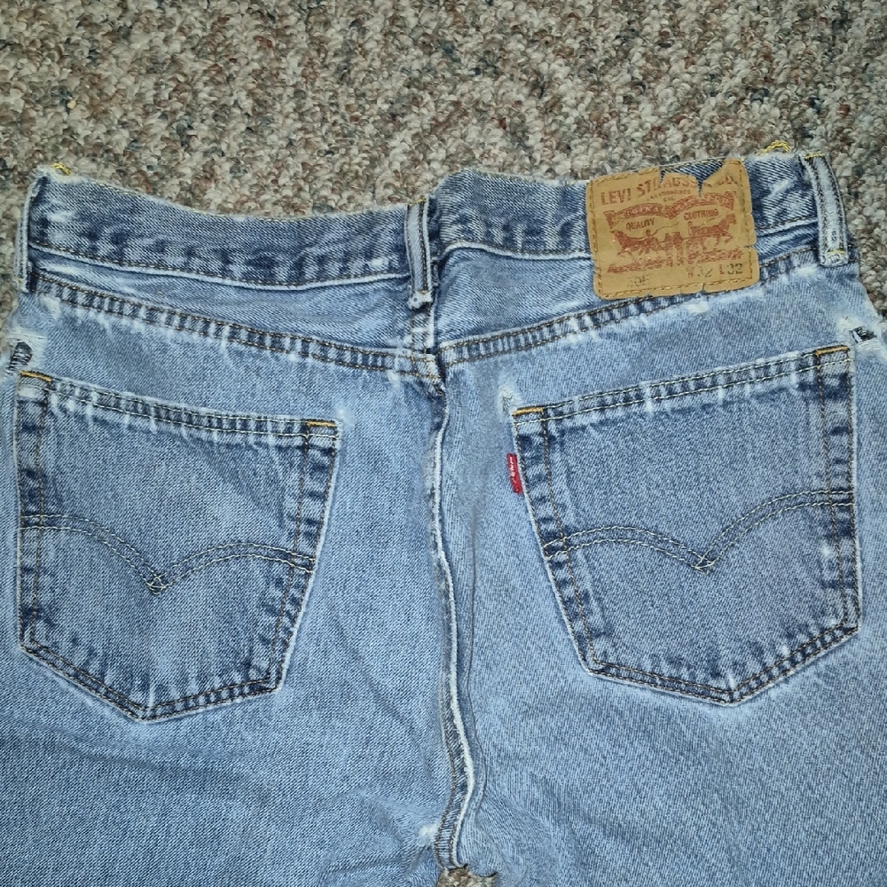 Mens 505 Levis 32×32 Straight Leg
